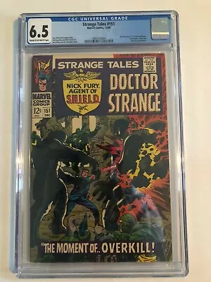 Buy Strange Tales #151, First Jim Steranko Marvel Comic's Artwork • 125£