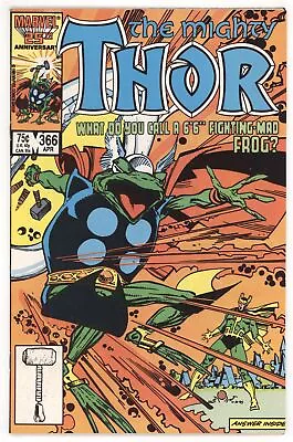 Buy Mighty Thor 366 Marvel 1986 FN Frog Loki Walt Simonson • 7.04£