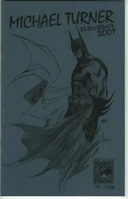 Buy Michael Turner Batman Ashcan Sketchbook San Diego Comic Con 2007 Sdcc 395/750 • 157.68£