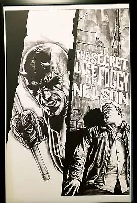 Buy Daredevil #88 Lee Bermejo 11x17 FRAMED Original Art Poster Marvel Comics • 48.21£