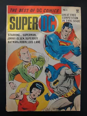 Buy Super Dc #6 1969 Top Sellers Ltd., London Superman, Superboy, Batman, Lois Lane • 4.99£