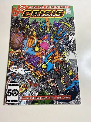 Buy Crisis On Infinite Earths 12 NM Comic Book 1985 DC George Perez HIGH GRADE • 16.60£