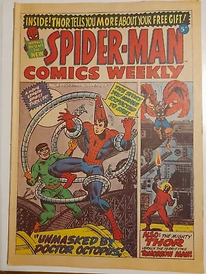 Buy Spider-Man Comics Weekly #4 Mar 1973 VGC- 3.5 Reprints ASM #12 3rd App Doc Ock • 4.99£