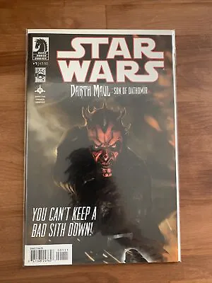 Buy Star Wars: Darth Maul Son Of Dathomir 1 (2014) First Printing • 94.60£