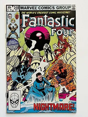 Buy Fantastic Four #248 (1982) Inhumans Appearance John Byrne FN/VF Range • 4.31£