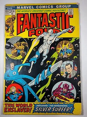 Buy Fantastic Four # 123, Galactus Appearance, Marvel Comics, Lots Of Photos, Nice ! • 13.81£