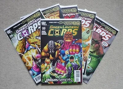 Buy Green Lantern Corps #33 To #38 Prelude To Blackest Night VFN (2009) DC Comics • 25£