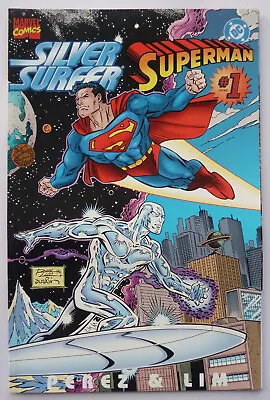 Buy Silver Surfer / Superman #1 - Marvel / DC Comics January 1997 VF 8.0 • 17.49£