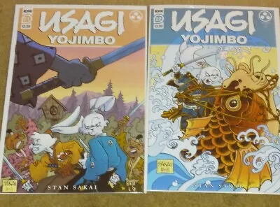 Buy USAGI YOJIMBO #21 & 22 IDW 2021 | 2 Book Lot | 🔥🎬 Auctioned Animated TV Series • 8.79£
