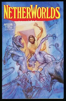 Buy Netherworlds 1 Comic Adventure 1988 Horror Demons Monsters Iain McCaig Cover Art • 15.81£