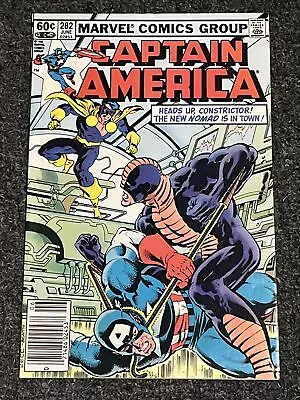 Buy Captain America #282 (1983) 1st Jack Monroe As Nomad • 4.35£