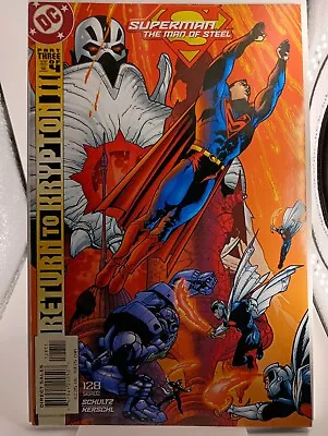 Buy 2002 DC Comics Superman The Man Of Steel 128 Kilian Plunkett Cover Artist FREE S • 5.60£