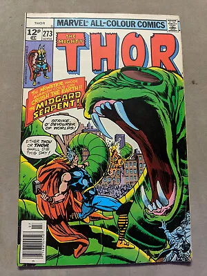 Buy Thor #273, Marvel Comics, 1978, FREE UK POSTAGE • 6.99£