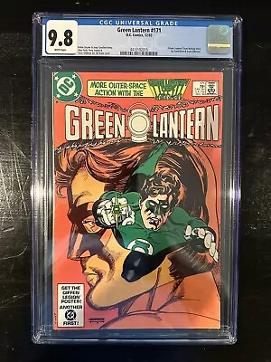 Buy Green Lantern #171 CGC 9.8 (DC 1983)  WP!  Green Lantern Corps Backup Story! • 106.73£