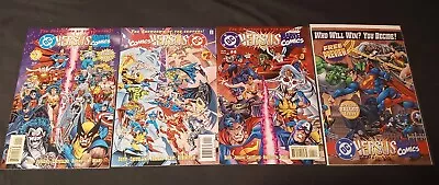 Buy Dc Versus Marvel #1 #2 #4 Justice League Vs Avengers 1996 Nm + Preview  • 23.71£
