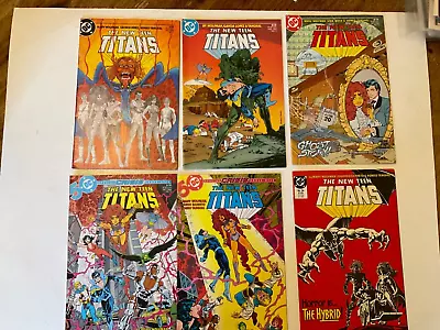 Buy Lot Of 6 New Teen Titans # 4, 11, 12, 13, 14, 24 - 1984 DC Comics VF-NM • 11.24£
