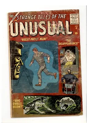 Buy Strange Tales Of The Unusual 8 Low Grade Complete Atlas Sci-Fi Comics 1957 • 19.70£