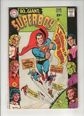 Buy SUPERBOY #147 VG-, Legion Of Superheroes, Legion Of Superpets, Supergirl DC 1968 • 4.46£