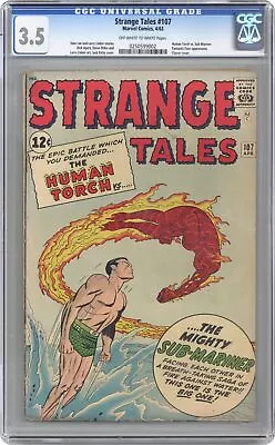 Buy Strange Tales #107 CGC 3.5 1963 0250599002 • 162.28£