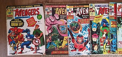 Buy Marvel Comic Bundle X50 The Avengers 1970s Various Issues  • 39.99£