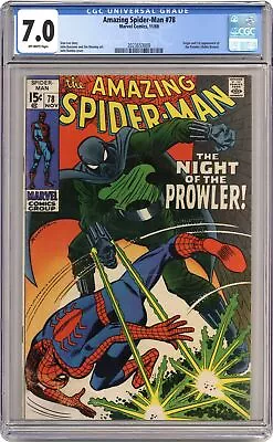 Buy Amazing Spider-Man #78 CGC 7.0 1969 2023653009 • 329.29£