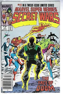 Buy Marvel Super Heroes Secret Wars #11 1985 Newsstand 7.5/vf- Cgc It! • 14.21£