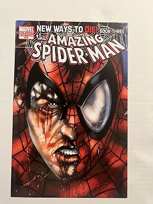 Buy Amazing Spider-man #570 1st App Of Ant-venom Luke Ross Variant Cover Art 2008 • 15.77£