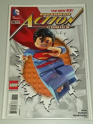 Buy Action Comics #36 Lego Variant Nm 9.4 Or Better January 2015 Superman Dc New 52 • 4.89£