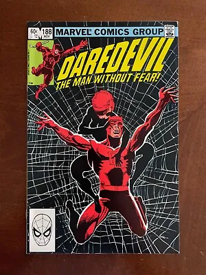 Buy Daredevil #188, Marvel (1982) - VF/NM (9.0) - Frank Miller!  Black Widow! • 10.32£