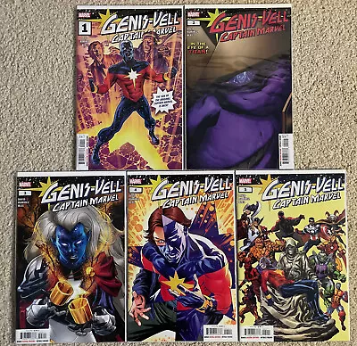 Buy Genis-Vell Captain Marvel #1-5 Complete Series Set 2022 Marvel Comics Lot • 11.82£