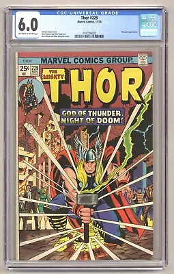 Buy Thor 229 (CGC 6.0) Hercules Appearance Rich Buckler Ron Wilson 1974 Marvel O163 • 35.63£