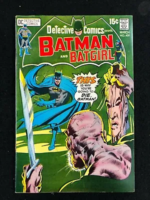Buy Detective Comics (1937) #409 VG/FN (5.0) Batman Batgirl Neal Adams • 27.98£