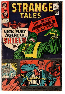 Buy Strange Tales #135 (1965) - Grade 4.5 - 1st Appearance Of Hydra Shield ! • 118.59£
