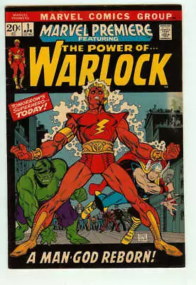 Buy Marvel Premiere #1 7.0 // 1st Appearance Of Adam Warlock Marvel Comics 1972 • 70.30£