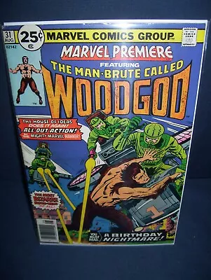 Buy Marvel Premiere #31 Marvel 1976 With Bag And Board Wood-God • 8£