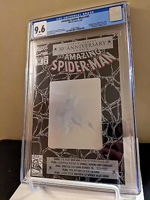 Buy Amazing Spider-Man #365 CGC NM+ 9.6 White Pages 1st Spider-man 2099! Marvel • 55.96£