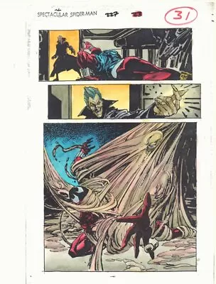 Buy Spectacular Spider-Man #227 P.31 Color Guide Art - Scarlet Spider By John Kalisz • 23.72£