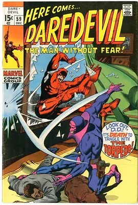 Buy Daredevil  #59    VERY FINE    Dec. 1969     Stuntmaster   Creators Below • 33.90£