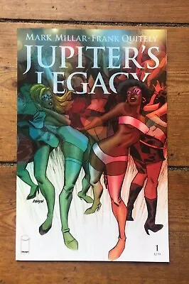 Buy Jupiters Legacy 1 (2013) Scarce Johnson Variant Nm 1st Print Unread Netflix • 8.99£