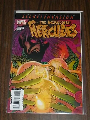 Buy Hulk Incredible (hercules) #118 Marvel Secret Invasion August 2008 Nm (9.4) • 3.99£