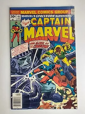 Buy Marvel Comics Captain Marvel #48 Al Milgrom Art 1st Appearance Cheetah VF+ 8.5 • 15.68£