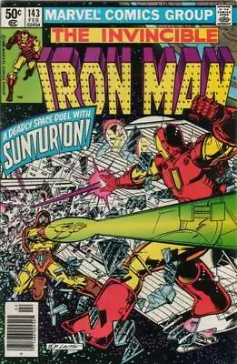 Buy Iron Man (1st Series) #143 (Newsstand) VG; Marvel | Low Grade - Bob Layton Suntu • 6.72£