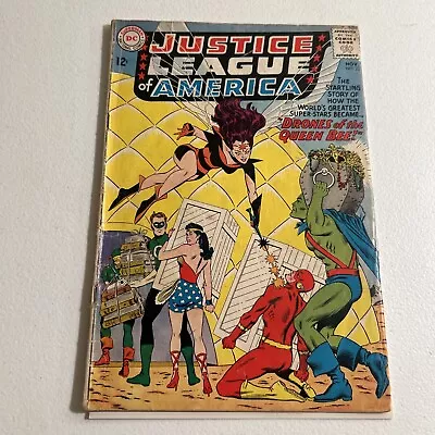 Buy DC Comics - Justice League Of America No.23 - 1963 - 1st App Of Queen Bee • 14.18£