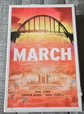 Buy MARCH Trilogy (Slipcase Edition) John Lewis Graphic Novel Set Of 3, Civil Rights • 13.51£