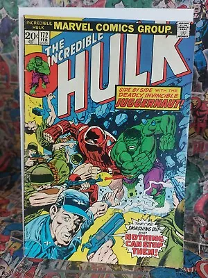 Buy Incredible Hulk #172 FN- Marvel 1974 • 16.95£