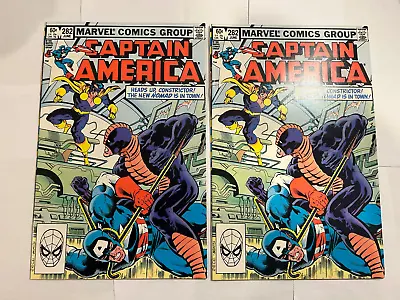 Buy 2 Copies Captain America 282 1st Nomad VF/NM #C01B2 • 9.46£