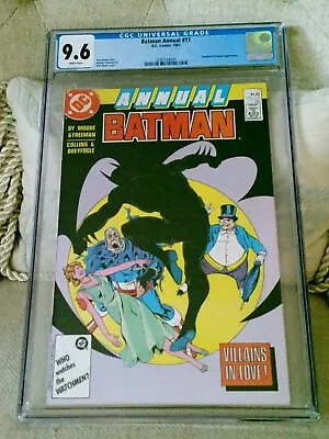 Buy 1987 Batman Annual #11 Graded CGC 9.6  Comic Book Moore Byrne Penguin Clayface • 78.87£