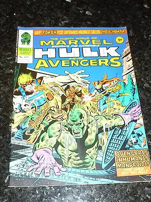 Buy Mighty World Of MARVEL Starring INCREDIBLE HULK -  No 205 - Date 01/09/1976 • 14.99£