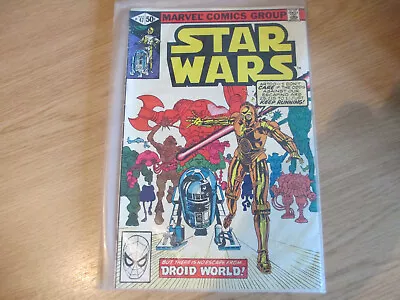 Buy Star Wars No. 47 - Us Comic - Marvel July 1981 - Droid World - Goodwin/infantine • 10.69£