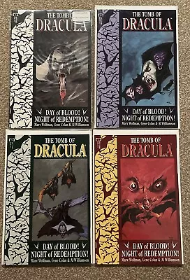 Buy Tomb Of Dracula Day Of Blood 1 2 3 4 Complete Set • 12£